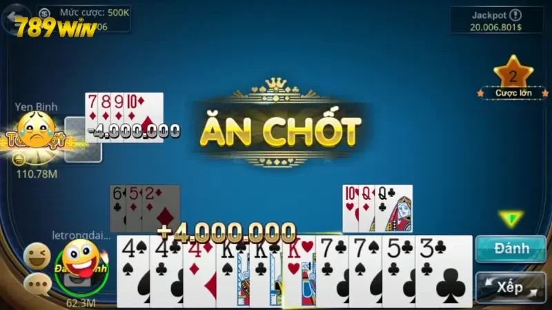 Giới thiệu chiến lược ăn cây chốt trong phỏm